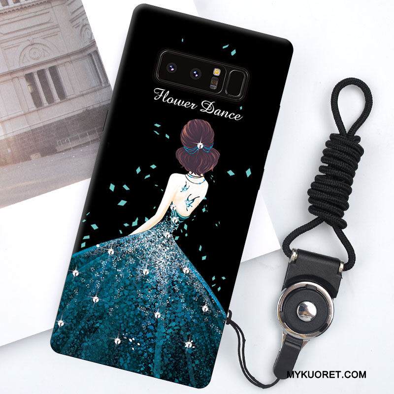 Kuori Samsung Galaxy Note 8 Luova Murtumaton Persoonallisuus, Kotelo Samsung Galaxy Note 8 Suojaus Ripustettavat Koristeet Puhelimen Kuoret