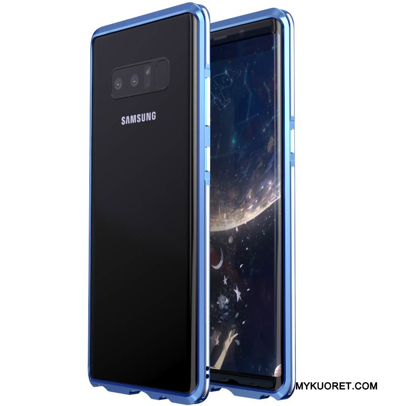 Kuori Samsung Galaxy Note 8 Luova Murtumaton Violetti, Kotelo Samsung Galaxy Note 8 Metalli Rakastunut Puhelimen Kuoret