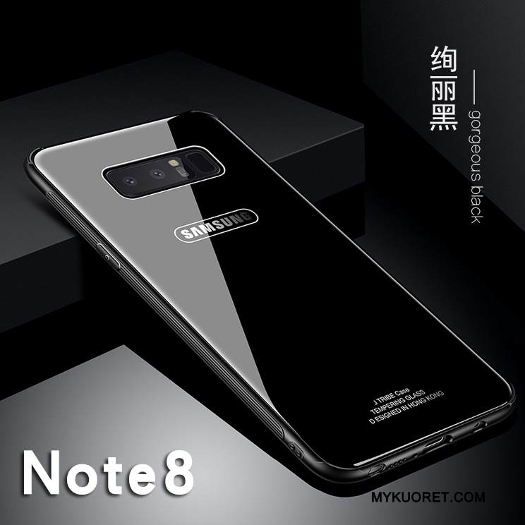 Kuori Samsung Galaxy Note 8 Luova Peili Uusi, Kotelo Samsung Galaxy Note 8 Suojaus Lasi Trendi