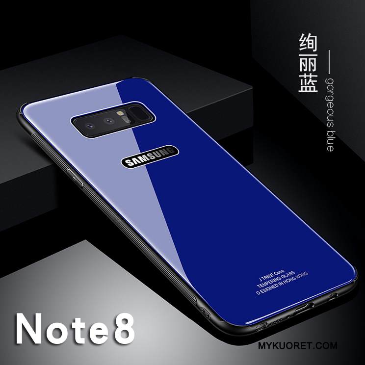 Kuori Samsung Galaxy Note 8 Luova Peili Uusi, Kotelo Samsung Galaxy Note 8 Suojaus Lasi Trendi