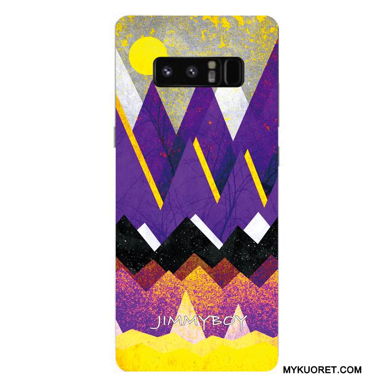 Kuori Samsung Galaxy Note 8 Luova Sininen Puhelimen Kuoret, Kotelo Samsung Galaxy Note 8 Laukut