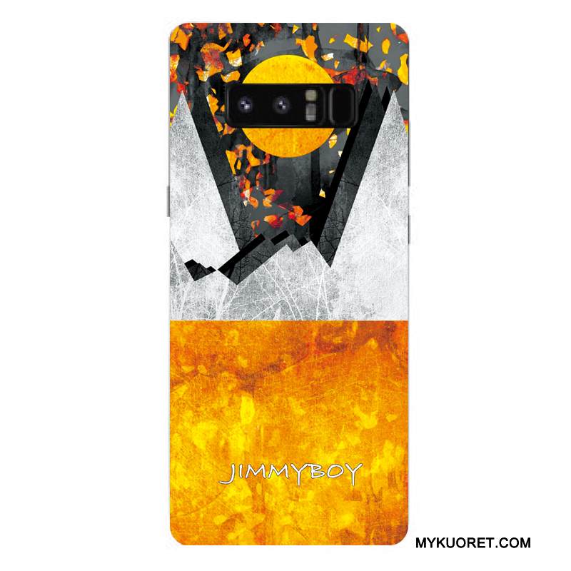 Kuori Samsung Galaxy Note 8 Luova Sininen Puhelimen Kuoret, Kotelo Samsung Galaxy Note 8 Laukut