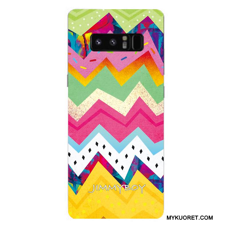 Kuori Samsung Galaxy Note 8 Luova Sininen Puhelimen Kuoret, Kotelo Samsung Galaxy Note 8 Laukut