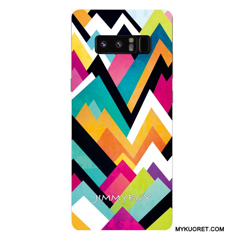 Kuori Samsung Galaxy Note 8 Luova Sininen Puhelimen Kuoret, Kotelo Samsung Galaxy Note 8 Laukut