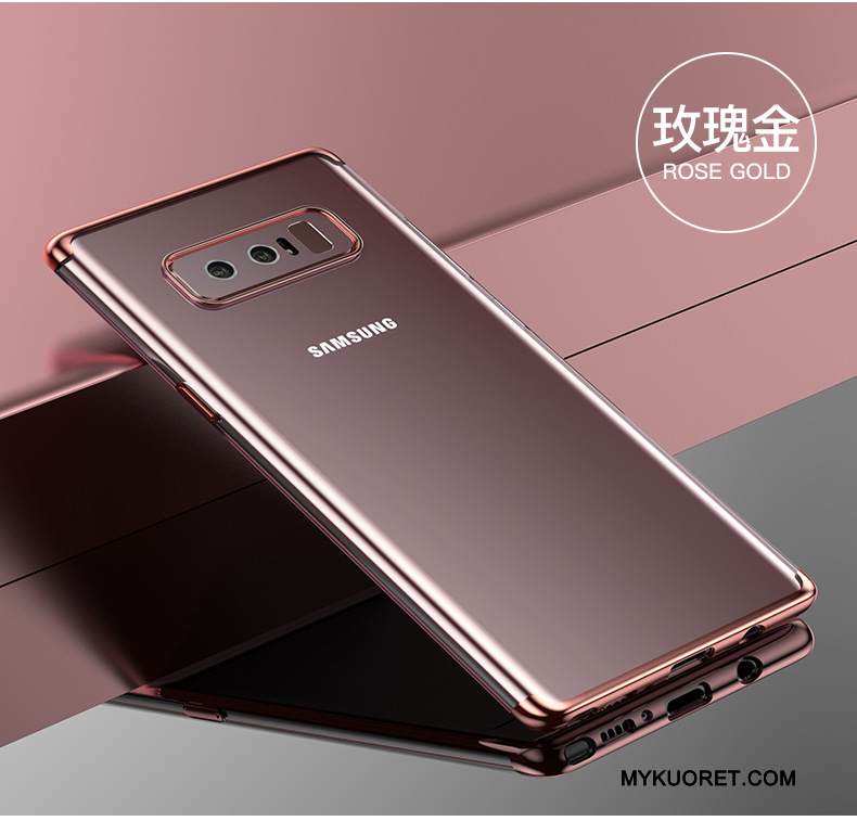 Kuori Samsung Galaxy Note 8 Luova Uusi Persoonallisuus, Kotelo Samsung Galaxy Note 8 Silikoni Puhelimen Kuoret Sininen