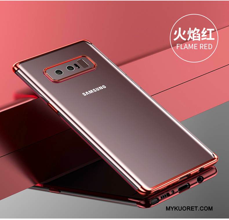 Kuori Samsung Galaxy Note 8 Luova Uusi Persoonallisuus, Kotelo Samsung Galaxy Note 8 Silikoni Puhelimen Kuoret Sininen