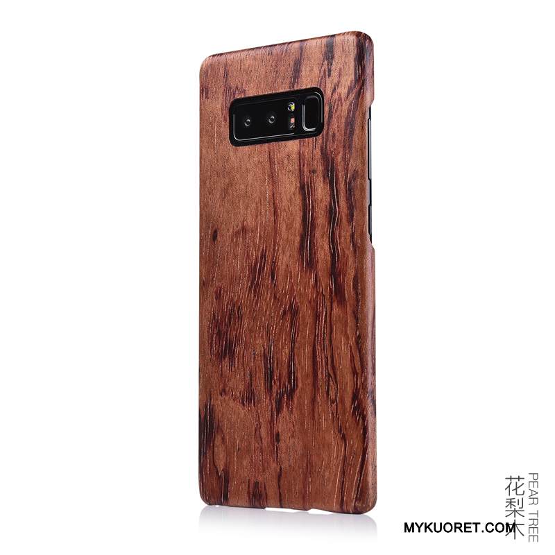 Kuori Samsung Galaxy Note 8 Massiivipuu Puhelimen Kuoret Ohut, Kotelo Samsung Galaxy Note 8 Puu