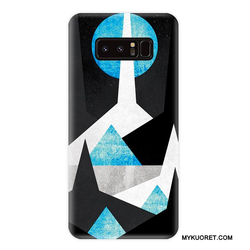 Kuori Samsung Galaxy Note 8 Pehmeä Neste Murtumaton Tide-brändi, Kotelo Samsung Galaxy Note 8 Laukut Pesty Suede Persoonallisuus