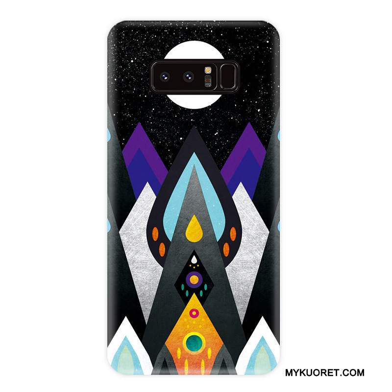 Kuori Samsung Galaxy Note 8 Pehmeä Neste Murtumaton Tide-brändi, Kotelo Samsung Galaxy Note 8 Laukut Pesty Suede Persoonallisuus