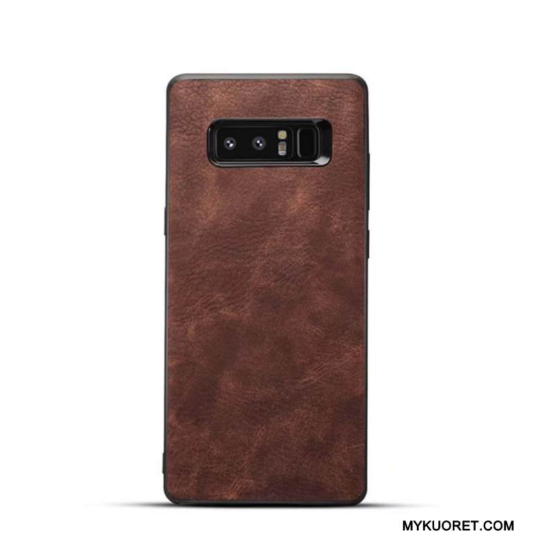 Kuori Samsung Galaxy Note 8 Pehmeä Neste 说 Puhelimen Kuoret, Kotelo Samsung Galaxy Note 8 Nahka