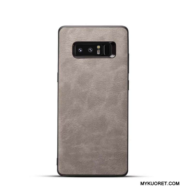 Kuori Samsung Galaxy Note 8 Pehmeä Neste 说 Puhelimen Kuoret, Kotelo Samsung Galaxy Note 8 Nahka