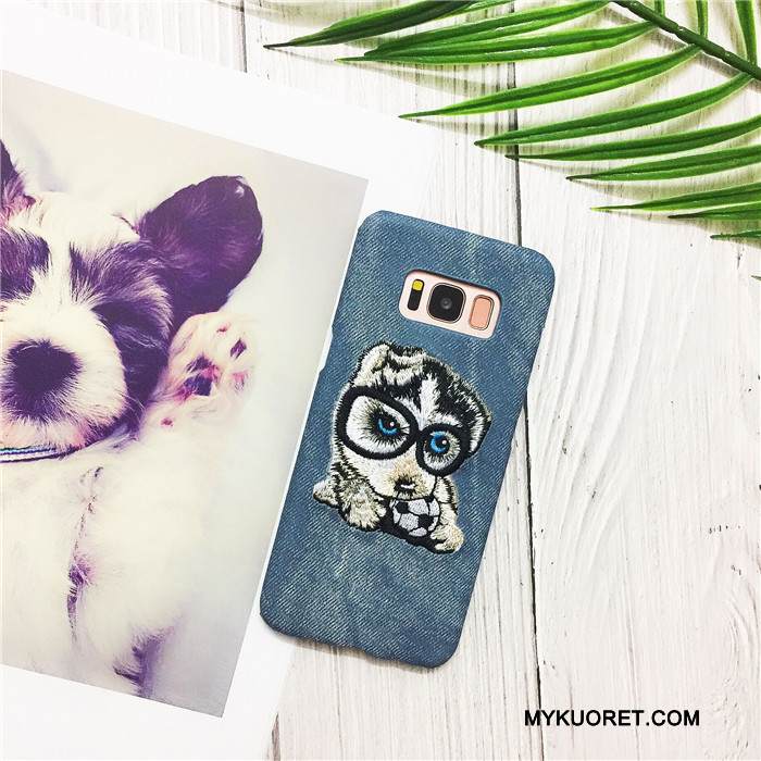 Kuori Samsung Galaxy Note 8 Sarjakuva Denimi Keltainen, Kotelo Samsung Galaxy Note 8 Suojaus Puhelimen Kuoret Murtumaton