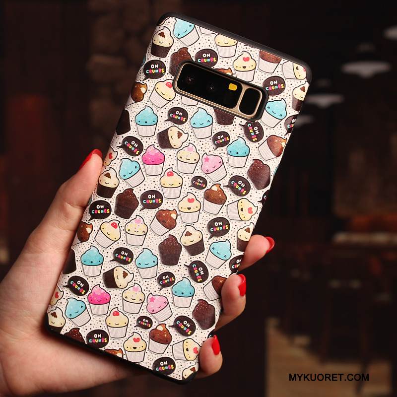 Kuori Samsung Galaxy Note 8 Sarjakuva Persoonallisuus Murtumaton, Kotelo Samsung Galaxy Note 8 Suojaus Puhelimen Kuoret