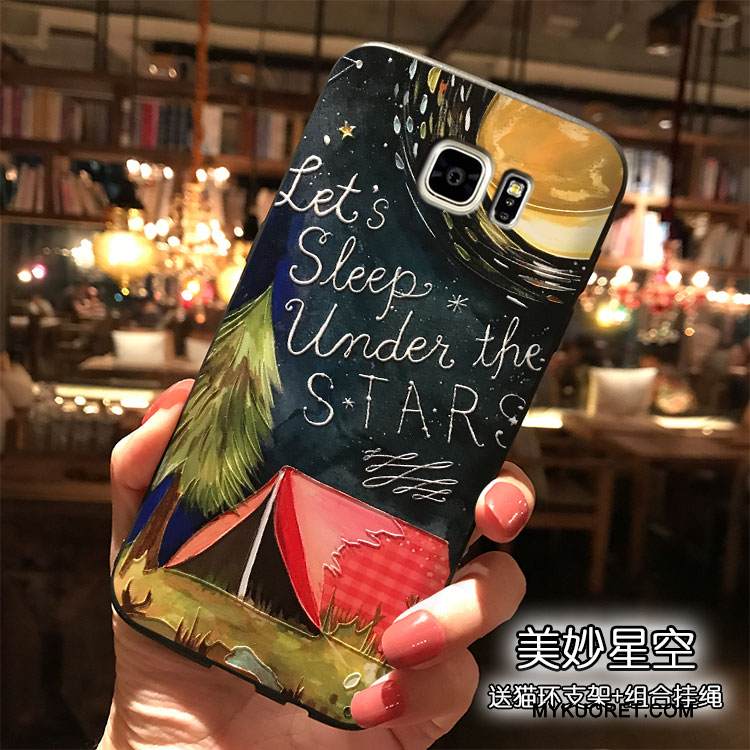 Kuori Samsung Galaxy Note 8 Sarjakuva Sininen Trendi, Kotelo Samsung Galaxy Note 8 Silikoni Puhelimen Kuoret Ripustettavat Koristeet