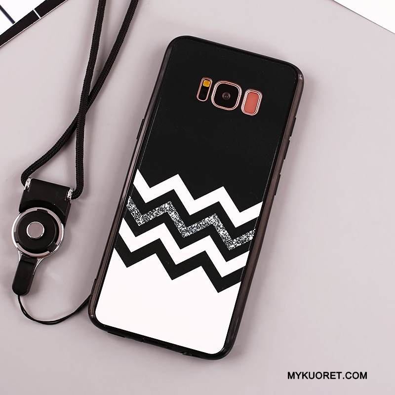 Kuori Samsung Galaxy Note 8 Silikoni Murtumaton Puhelimen Kuoret, Kotelo Samsung Galaxy Note 8 Suojaus Punainen Ripustettavat Koristeet