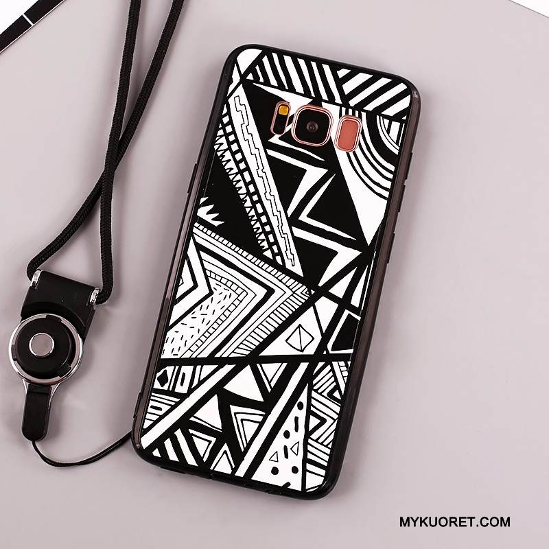 Kuori Samsung Galaxy Note 8 Silikoni Murtumaton Puhelimen Kuoret, Kotelo Samsung Galaxy Note 8 Suojaus Punainen Ripustettavat Koristeet