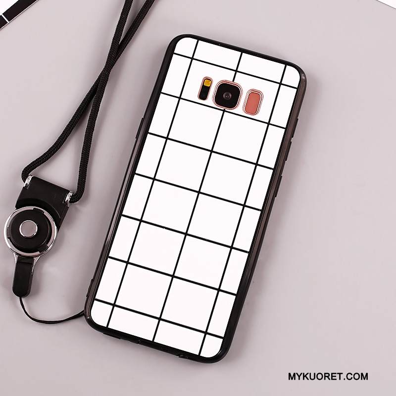 Kuori Samsung Galaxy Note 8 Silikoni Murtumaton Puhelimen Kuoret, Kotelo Samsung Galaxy Note 8 Suojaus Punainen Ripustettavat Koristeet