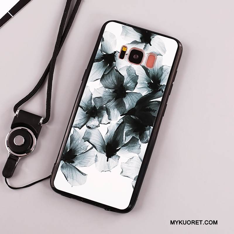 Kuori Samsung Galaxy Note 8 Silikoni Murtumaton Puhelimen Kuoret, Kotelo Samsung Galaxy Note 8 Suojaus Punainen Ripustettavat Koristeet