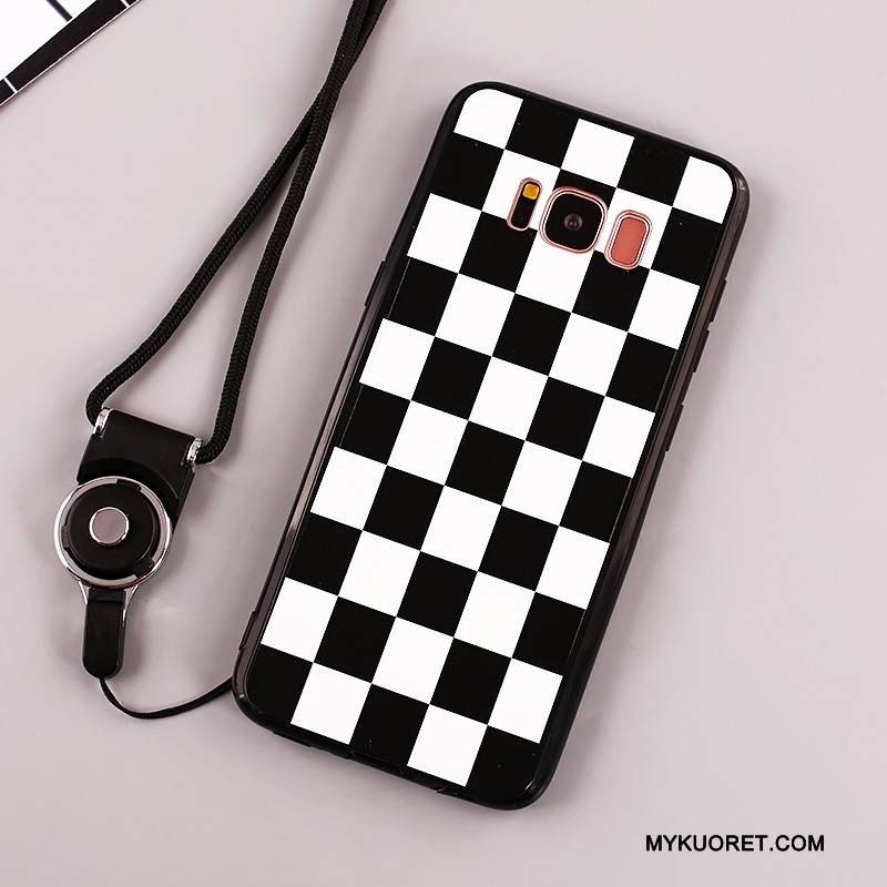 Kuori Samsung Galaxy Note 8 Silikoni Murtumaton Puhelimen Kuoret, Kotelo Samsung Galaxy Note 8 Suojaus Punainen Ripustettavat Koristeet