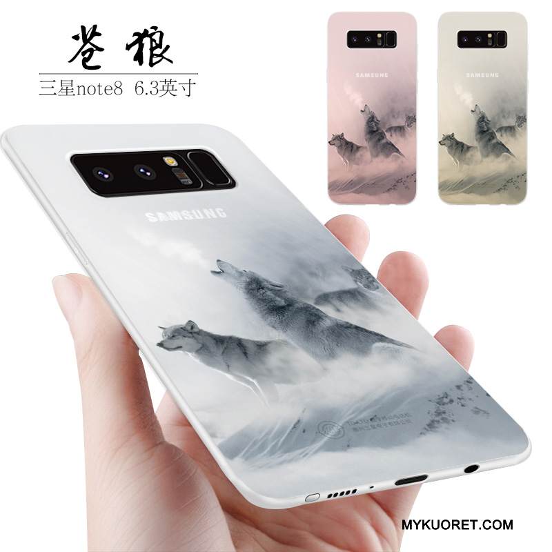 Kuori Samsung Galaxy Note 8 Silikoni Pieni Murtumaton, Kotelo Samsung Galaxy Note 8 Luova Puhelimen Kuoret Persoonallisuus