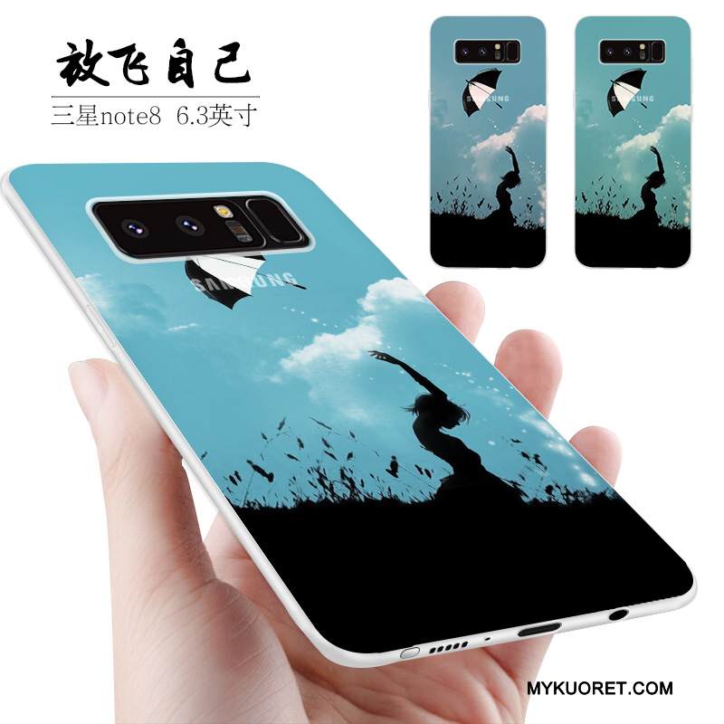 Kuori Samsung Galaxy Note 8 Silikoni Pieni Murtumaton, Kotelo Samsung Galaxy Note 8 Luova Puhelimen Kuoret Persoonallisuus