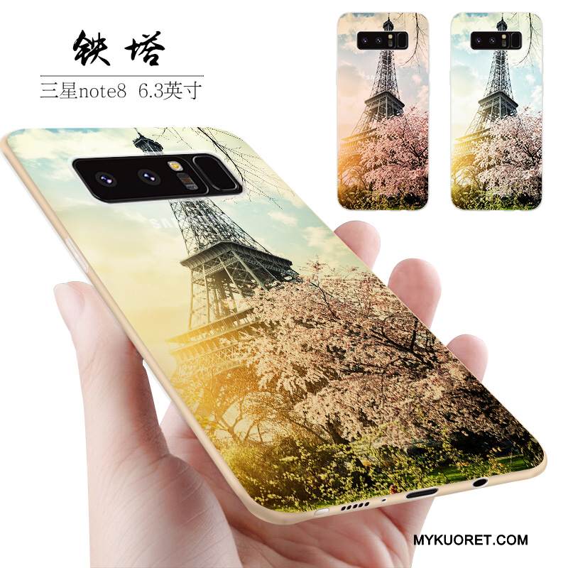 Kuori Samsung Galaxy Note 8 Silikoni Pieni Murtumaton, Kotelo Samsung Galaxy Note 8 Luova Puhelimen Kuoret Persoonallisuus