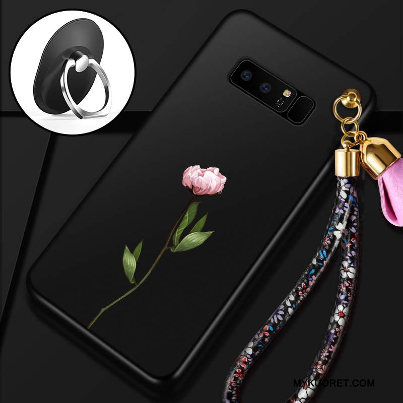 Kuori Samsung Galaxy Note 8 Silikoni Puhelimen Kuoret Murtumaton, Kotelo Samsung Galaxy Note 8 Laukut Punainen L