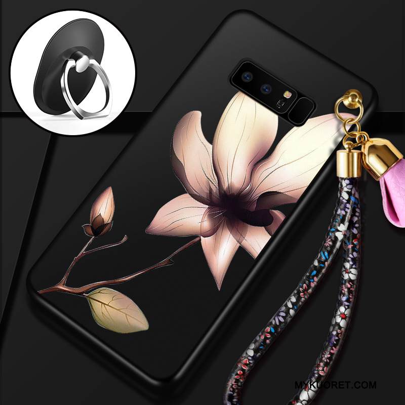 Kuori Samsung Galaxy Note 8 Silikoni Puhelimen Kuoret Murtumaton, Kotelo Samsung Galaxy Note 8 Laukut Punainen L