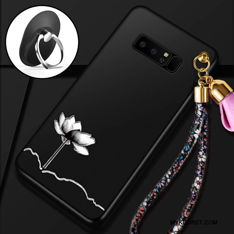 Kuori Samsung Galaxy Note 8 Silikoni Puhelimen Kuoret Murtumaton, Kotelo Samsung Galaxy Note 8 Laukut Punainen L