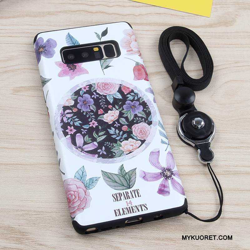 Kuori Samsung Galaxy Note 8 Silikoni Ripustettavat Koristeet Puhelimen Kuoret, Kotelo Samsung Galaxy Note 8 Monivärinen