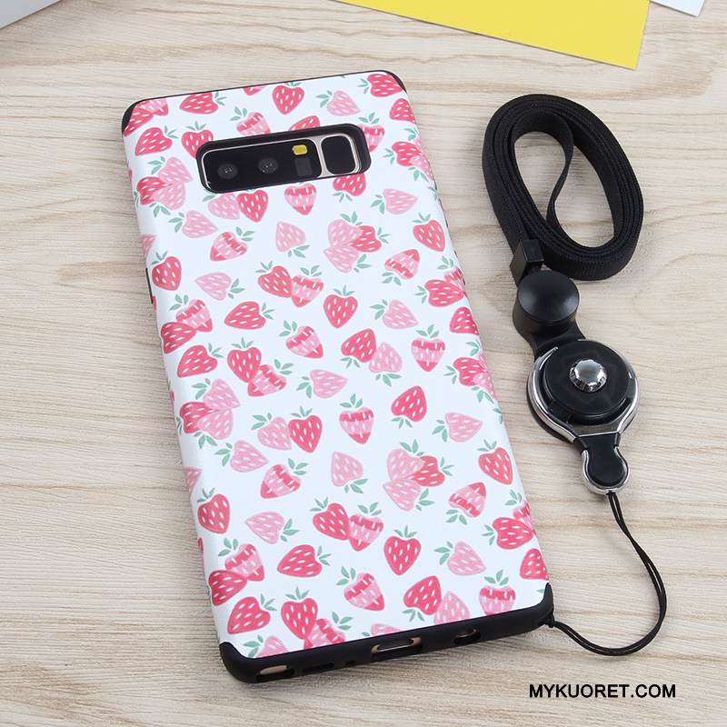 Kuori Samsung Galaxy Note 8 Silikoni Ripustettavat Koristeet Puhelimen Kuoret, Kotelo Samsung Galaxy Note 8 Monivärinen