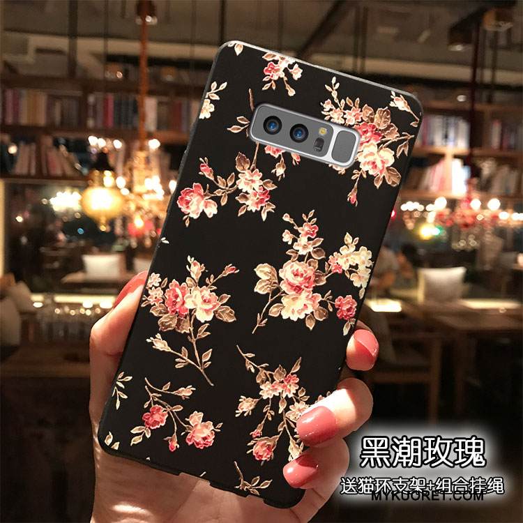 Kuori Samsung Galaxy Note 8 Silikoni Ripustettavat Koristeet Trendi, Kotelo Samsung Galaxy Note 8 Puhelimen Kuoret Persoonallisuus