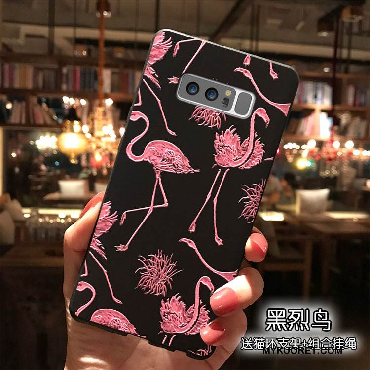 Kuori Samsung Galaxy Note 8 Silikoni Ripustettavat Koristeet Trendi, Kotelo Samsung Galaxy Note 8 Puhelimen Kuoret Persoonallisuus