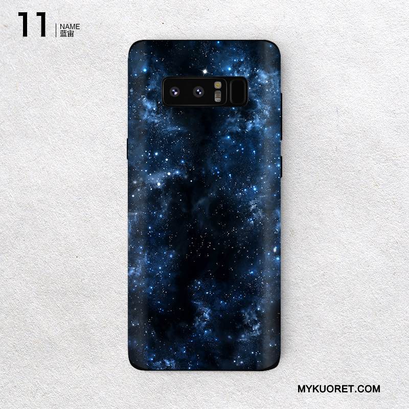 Kuori Samsung Galaxy Note 8 Suojaus Jauhe Persoonallisuus, Kotelo Samsung Galaxy Note 8 Kalvo Väriset