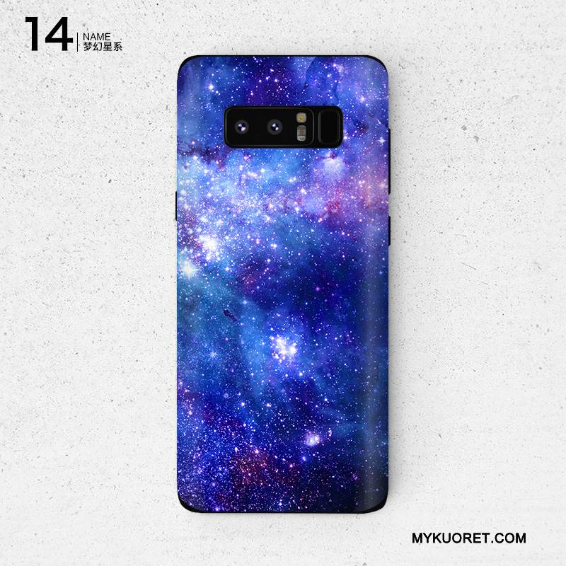 Kuori Samsung Galaxy Note 8 Suojaus Jauhe Persoonallisuus, Kotelo Samsung Galaxy Note 8 Kalvo Väriset