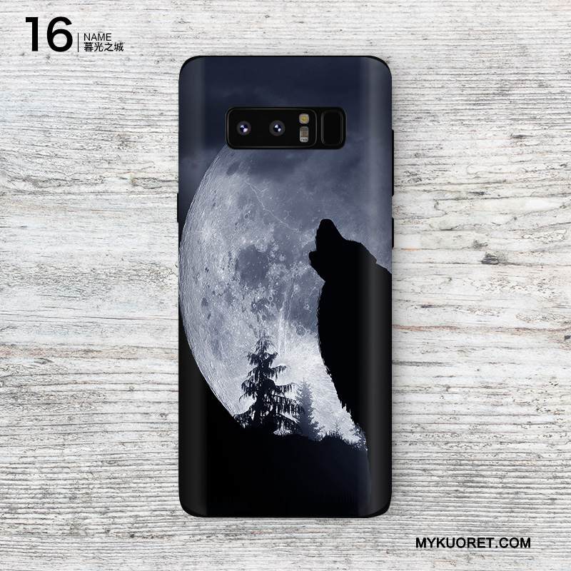 Kuori Samsung Galaxy Note 8 Suojaus Jauhe Persoonallisuus, Kotelo Samsung Galaxy Note 8 Kalvo Väriset