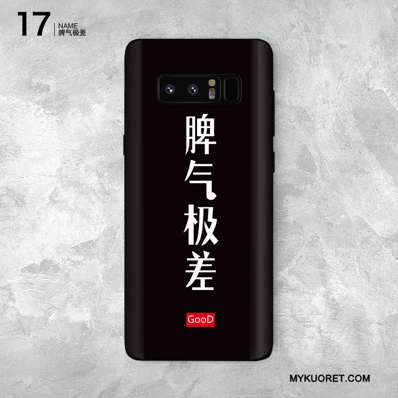 Kuori Samsung Galaxy Note 8 Suojaus Jauhe Persoonallisuus, Kotelo Samsung Galaxy Note 8 Kalvo Väriset