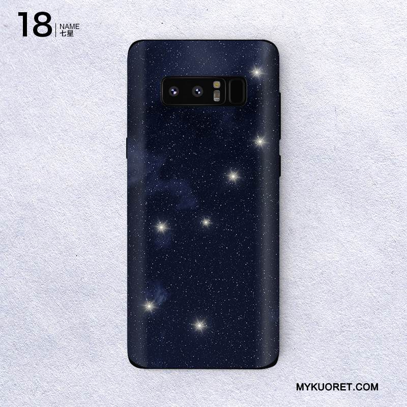 Kuori Samsung Galaxy Note 8 Suojaus Jauhe Persoonallisuus, Kotelo Samsung Galaxy Note 8 Kalvo Väriset