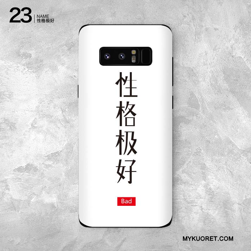 Kuori Samsung Galaxy Note 8 Suojaus Jauhe Persoonallisuus, Kotelo Samsung Galaxy Note 8 Kalvo Väriset