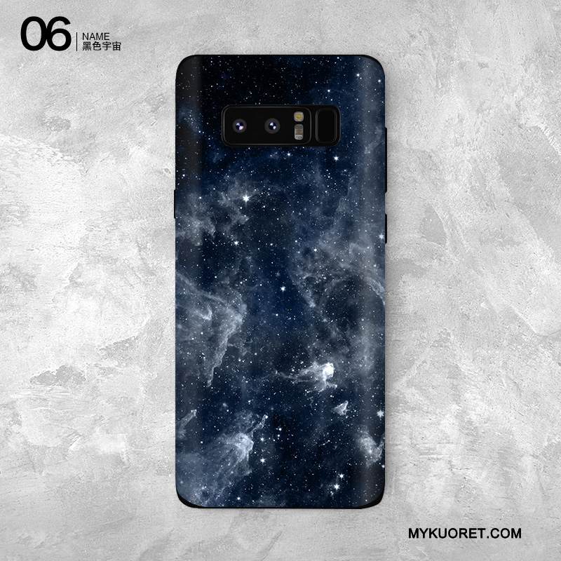 Kuori Samsung Galaxy Note 8 Suojaus Jauhe Persoonallisuus, Kotelo Samsung Galaxy Note 8 Kalvo Väriset