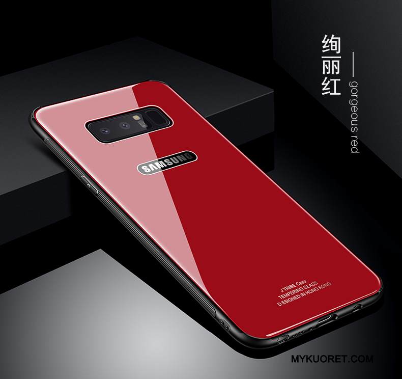 Kuori Samsung Galaxy Note 8 Suojaus Lasi Puhelimen Kuoret, Kotelo Samsung Galaxy Note 8 Laukut Takakansi Persoonallisuus