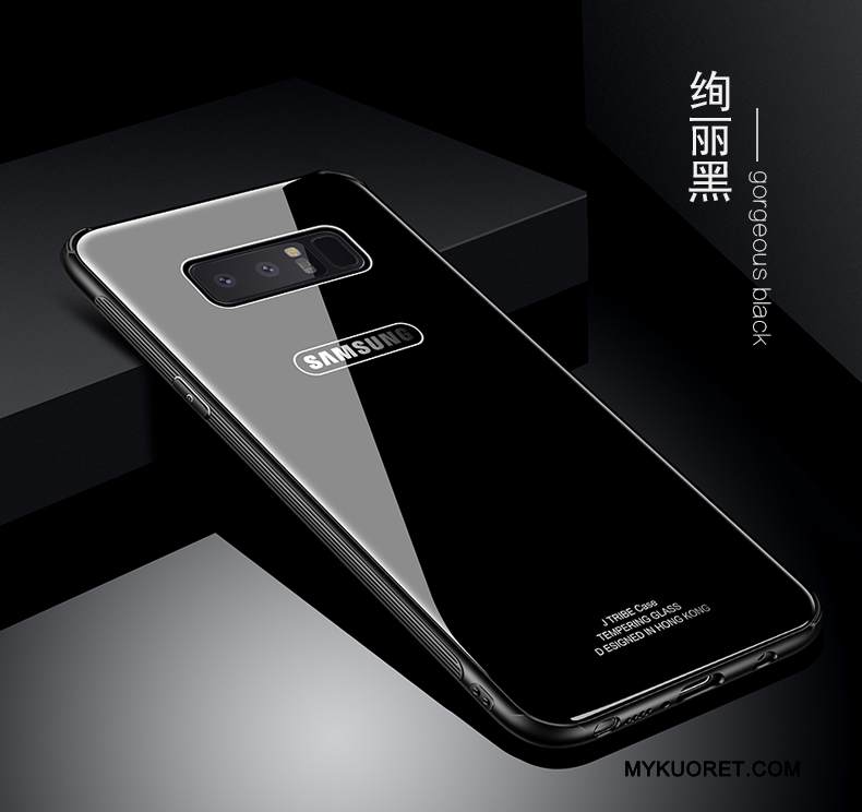 Kuori Samsung Galaxy Note 8 Suojaus Lasi Puhelimen Kuoret, Kotelo Samsung Galaxy Note 8 Laukut Takakansi Persoonallisuus