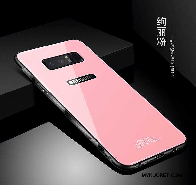 Kuori Samsung Galaxy Note 8 Suojaus Lasi Puhelimen Kuoret, Kotelo Samsung Galaxy Note 8 Laukut Takakansi Persoonallisuus