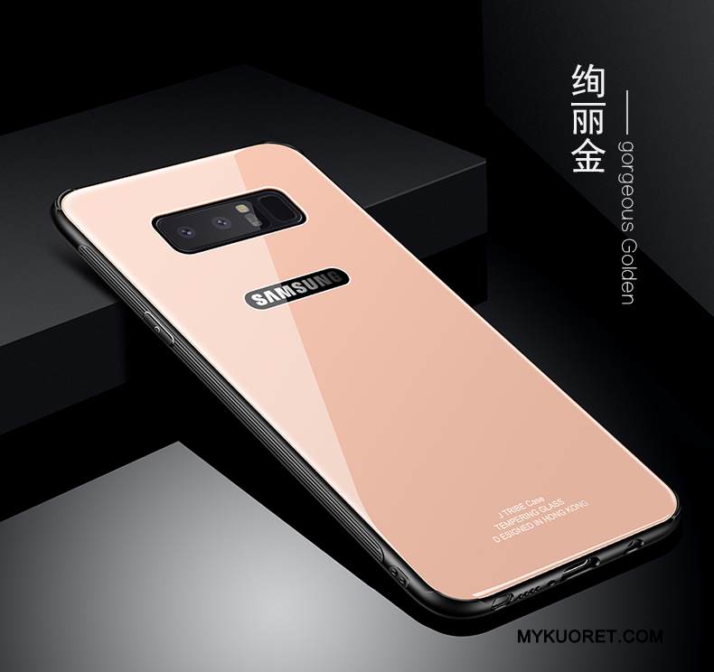 Kuori Samsung Galaxy Note 8 Suojaus Lasi Puhelimen Kuoret, Kotelo Samsung Galaxy Note 8 Laukut Takakansi Persoonallisuus