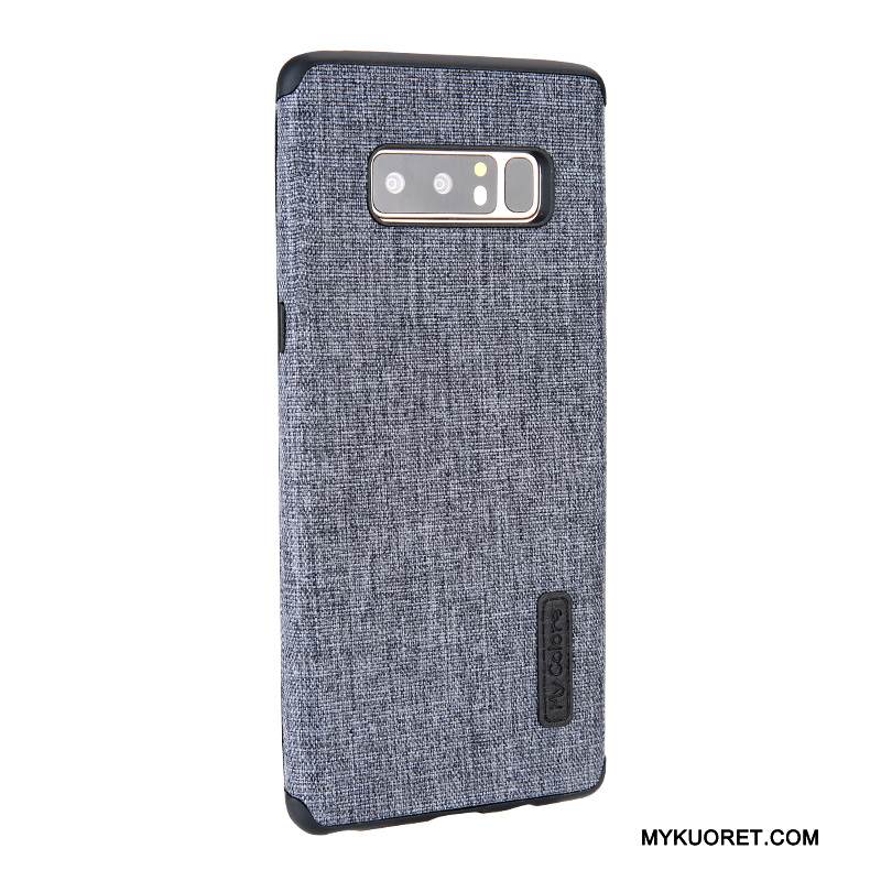 Kuori Samsung Galaxy Note 8 Suojaus Liiketoiminta Murtumaton, Kotelo Samsung Galaxy Note 8 Laukut Puhelimen Kuoret Khaki