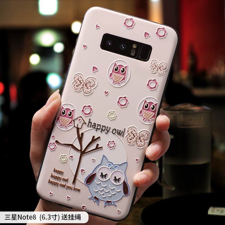 Kuori Samsung Galaxy Note 8 Suojaus Murtumaton Ihana, Kotelo Samsung Galaxy Note 8 Laukut Ultra Ohut