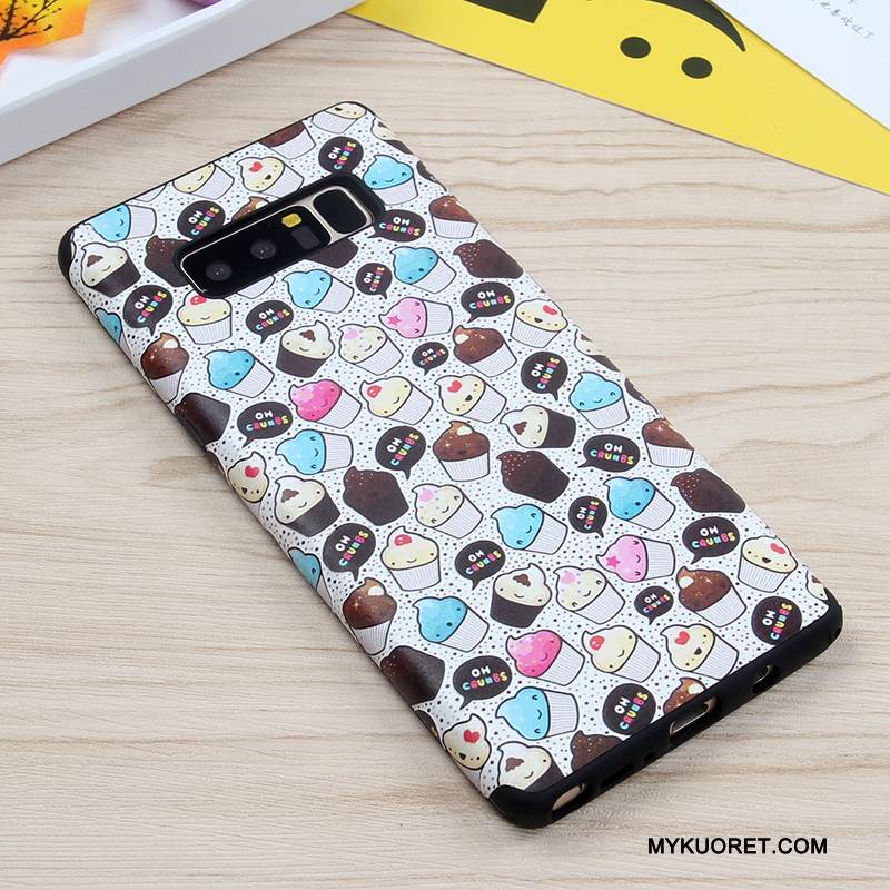 Kuori Samsung Galaxy Note 8 Suojaus Murtumaton Jauhe, Kotelo Samsung Galaxy Note 8 Pehmeä Neste Puhelimen Kuoret