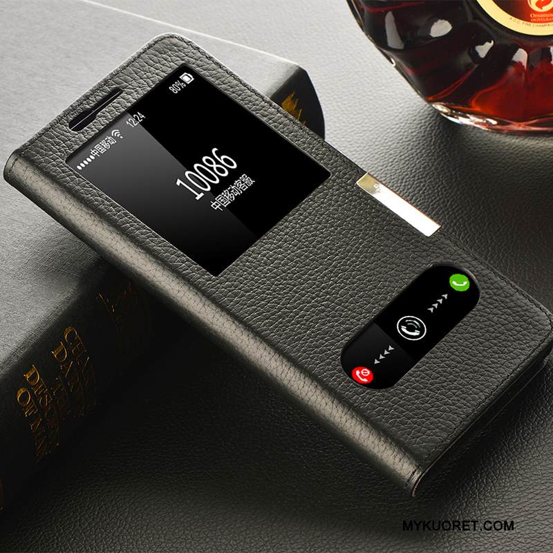 Kuori Samsung Galaxy Note 8 Suojaus Puhelimen Kuoret Oranssi, Kotelo Samsung Galaxy Note 8 Nahka