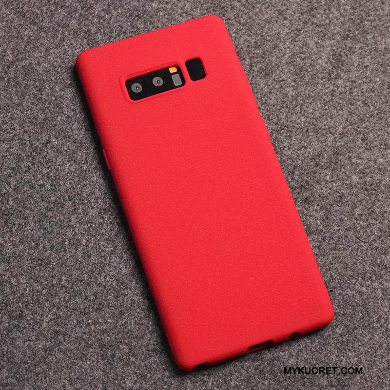 Kuori Samsung Galaxy Note 8 Suojaus Yksinkertainen Puhelimen Kuoret, Kotelo Samsung Galaxy Note 8 Sarjakuva Murtumaton Pesty Suede