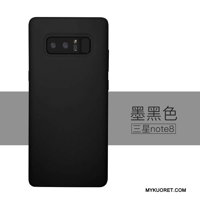 Kuori Samsung Galaxy Note 8 Ylellisyys Punainen Murtumaton, Kotelo Samsung Galaxy Note 8 Pehmeä Neste Puhelimen Kuoret